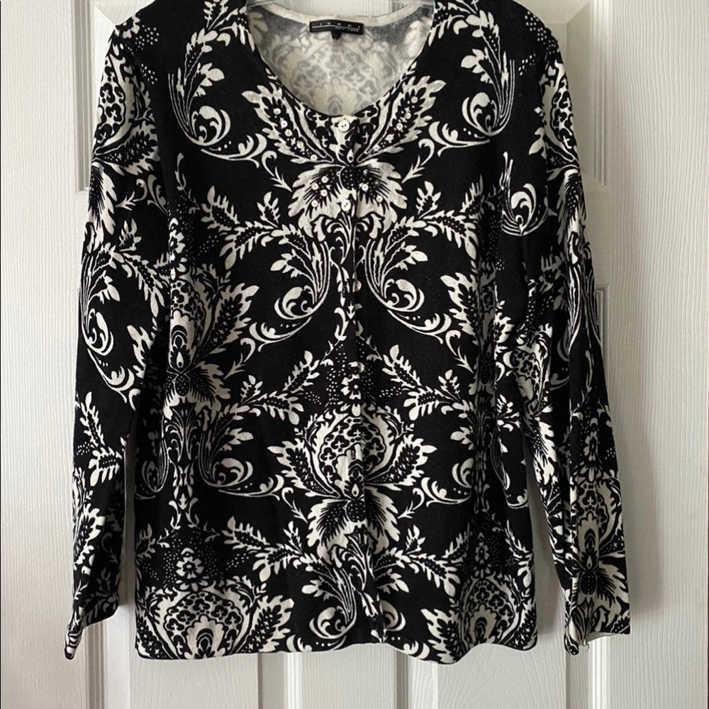 Womens Paisley Cardigan